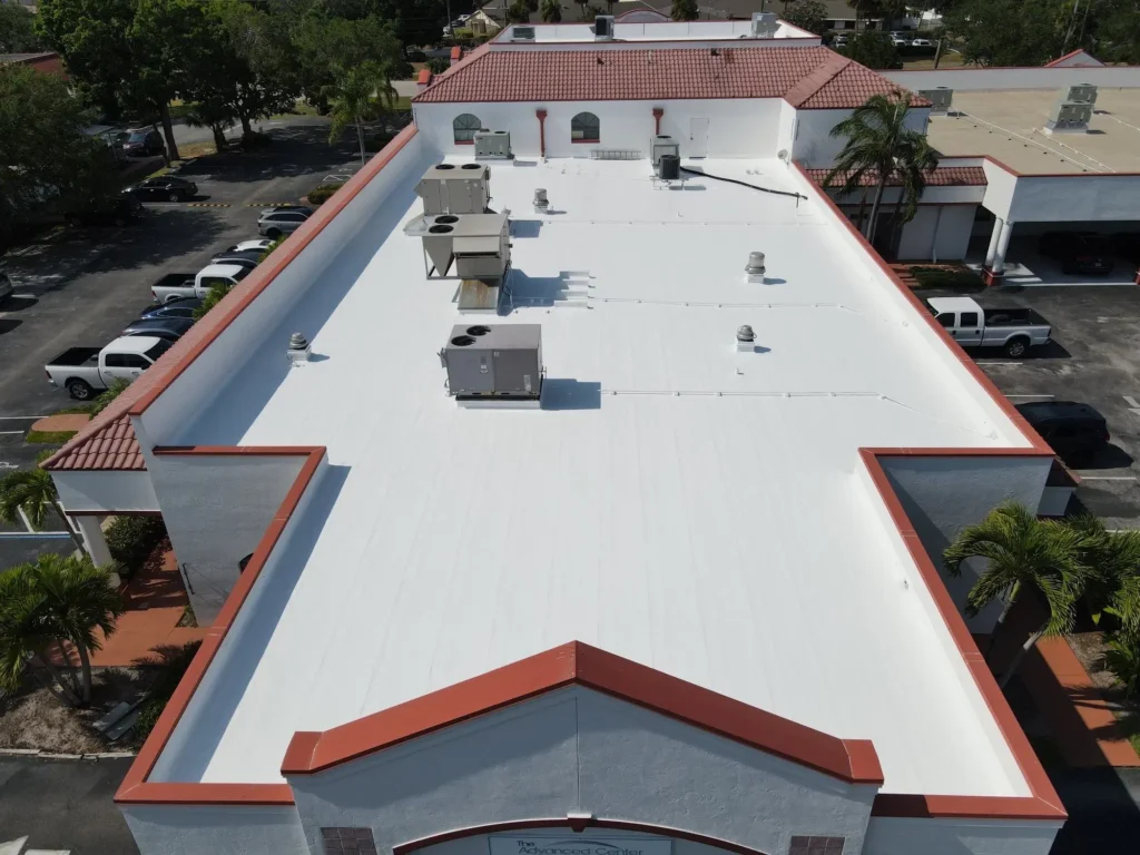 Commercial Flat Roofing in Vero Beach Installed by Orchid Island Roofing