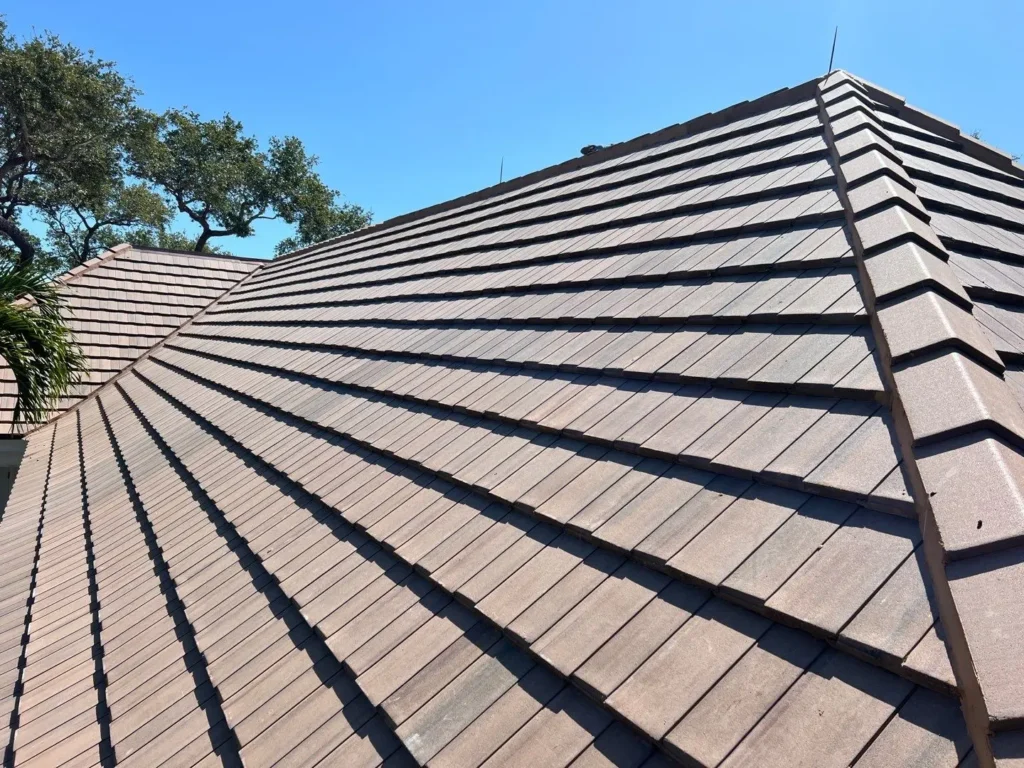 Composite Tile Roofing in Vero Beach Installed by Orchid Island Roofing