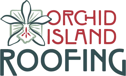 Orchid Island Roofing Logo