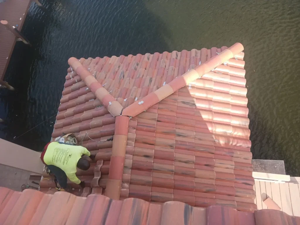 Barrel Tile Roofing Maintenance and Repair in Vero Beach by Orchid Island Roofing