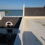 Composite Tile with Copper Roof Flashing in Vero Beach Installed by Orchid Island Roofing