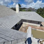 Residential new roof on a new build property by Orchid Island Roofing in Vero Beach