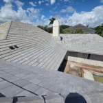 Residential new roof on a new build property by Orchid Island Roofing in Vero Beach